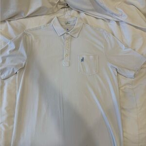 Johnnie-o Classic White Polo Shirt